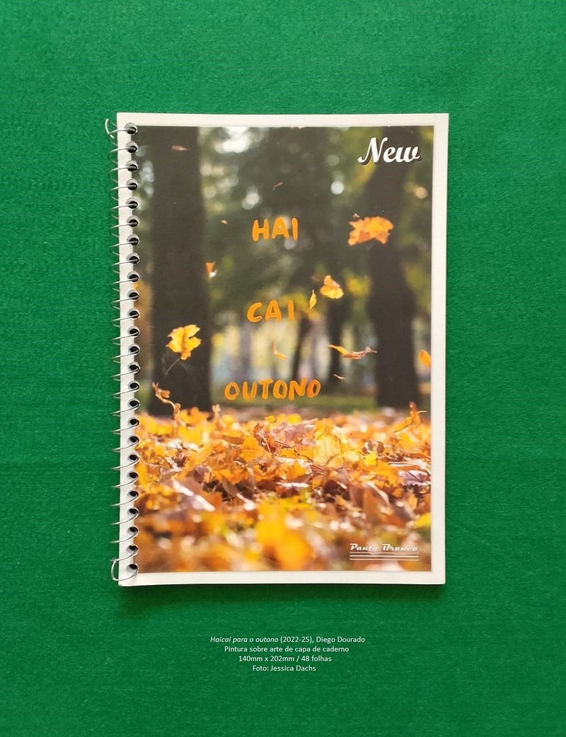 Caderno e haicai para o outono, por Diego Dourado
